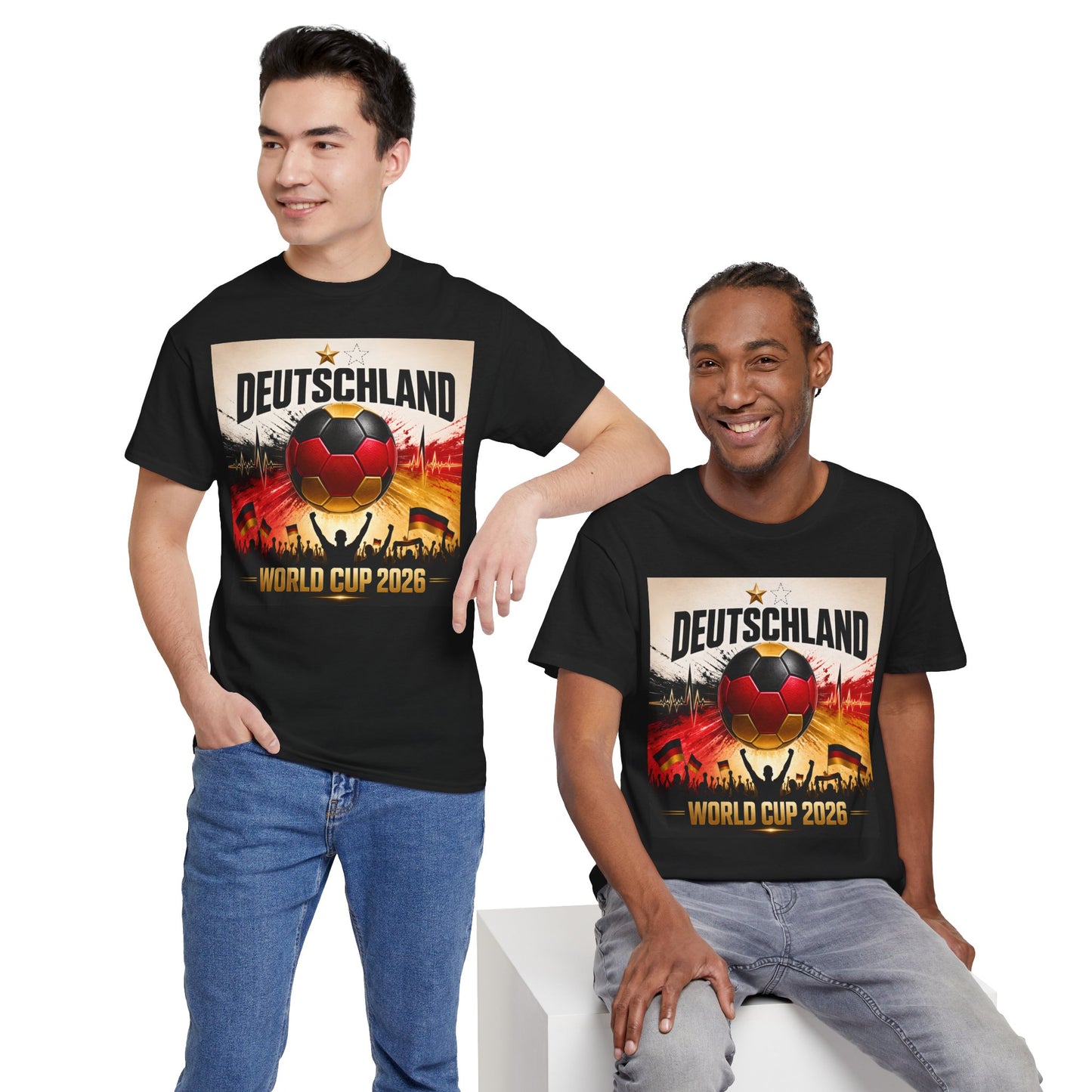 Deutschland World Cup 2026 Soccer T-Shirt — German Football Fan Tee