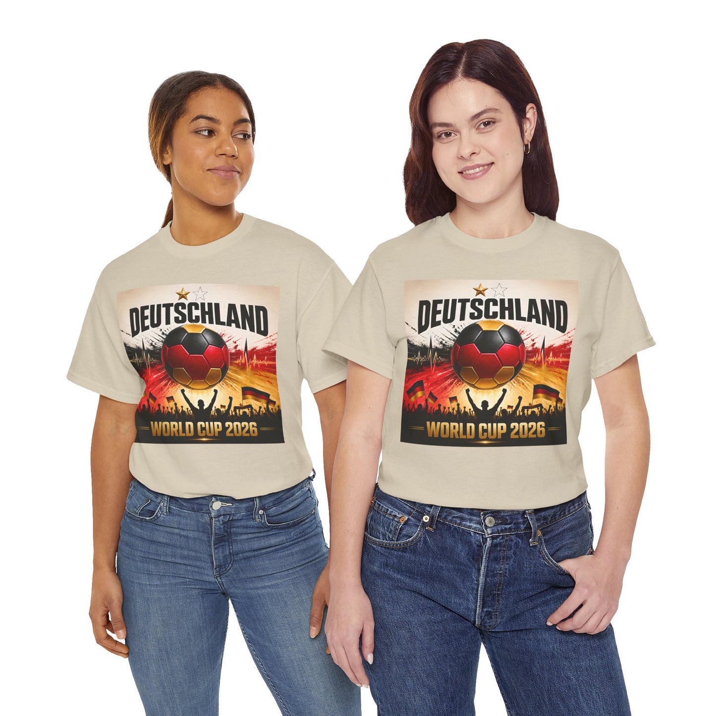 Deutschland World Cup 2026 Soccer T-Shirt — German Football Fan Tee
