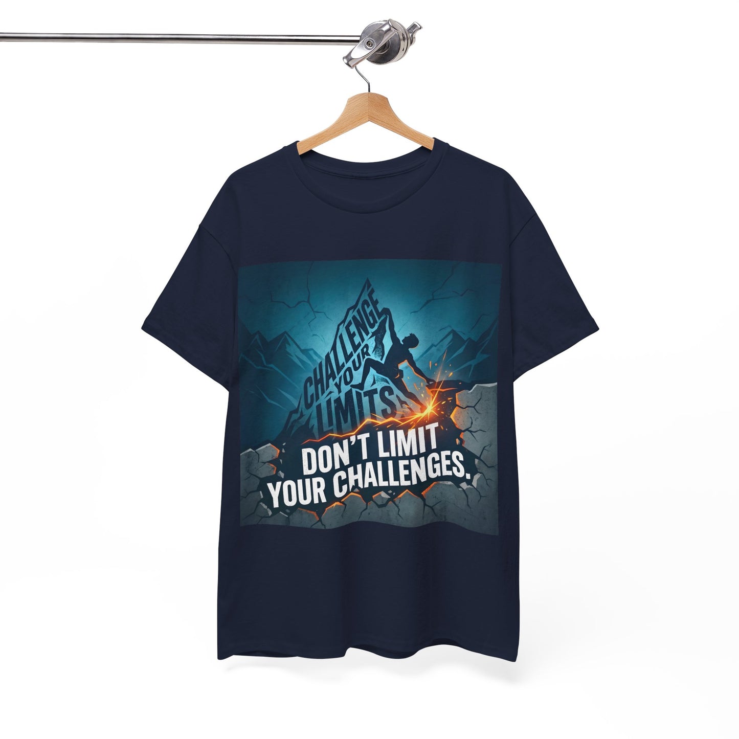 Motivational T-Shirts - "Don't Limit Your Challenges" Inspirational Breakthrough T-Shirt