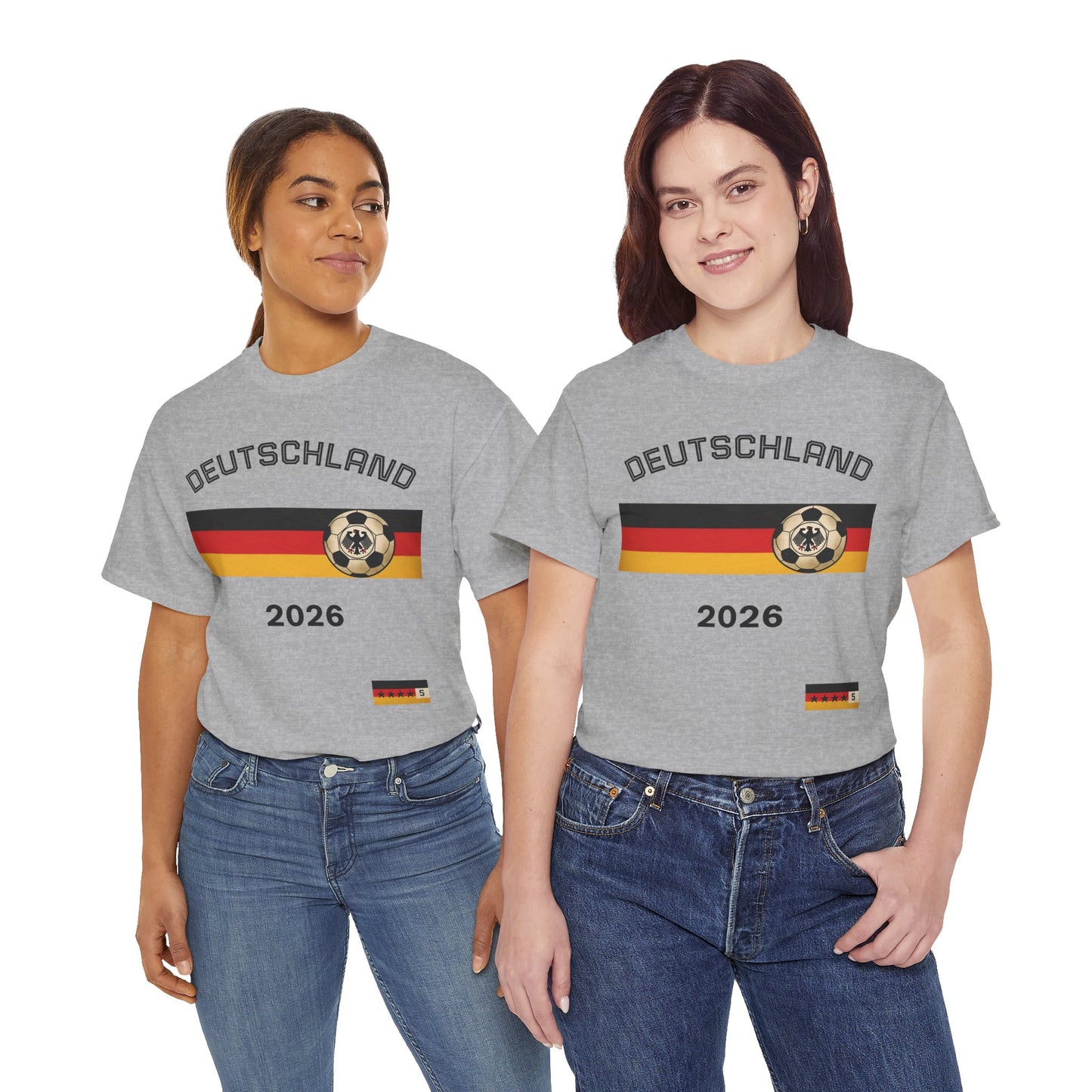 Deutschland 2026 World Cup T-Shirt — German Flag Football Shirt