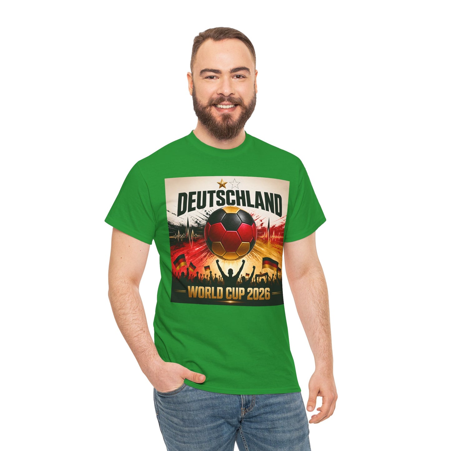 Deutschland World Cup 2026 Soccer T-Shirt — German Football Fan Tee