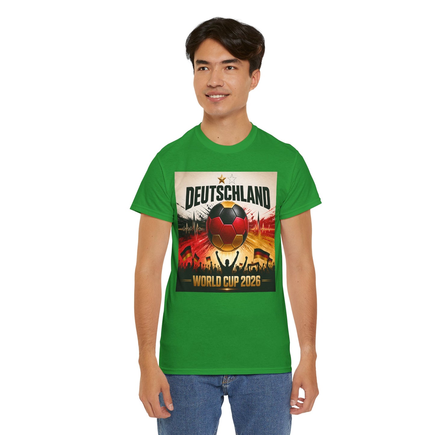 Deutschland World Cup 2026 Soccer T-Shirt — German Football Fan Tee