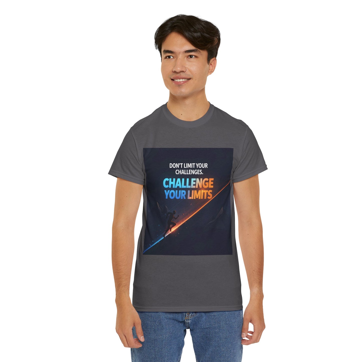Challenge Your Limits T-Shirt — Motivational Adventure Tee