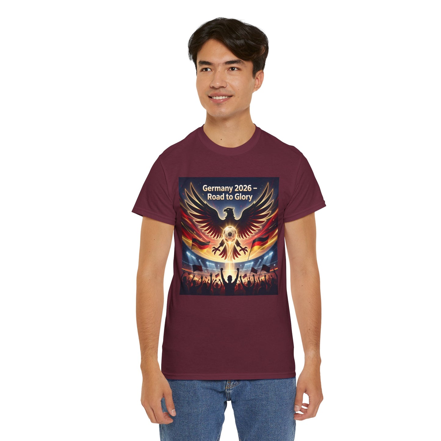 USA 2026 World Cup T-Shirt — Germany 2026 Road to Glory Eagle Soccer Fan T-Shirt