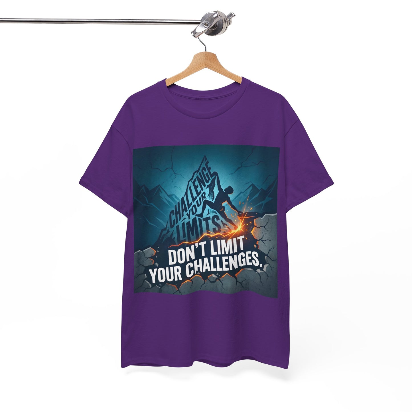 Motivational T-Shirts - "Don't Limit Your Challenges" Inspirational Breakthrough T-Shirt