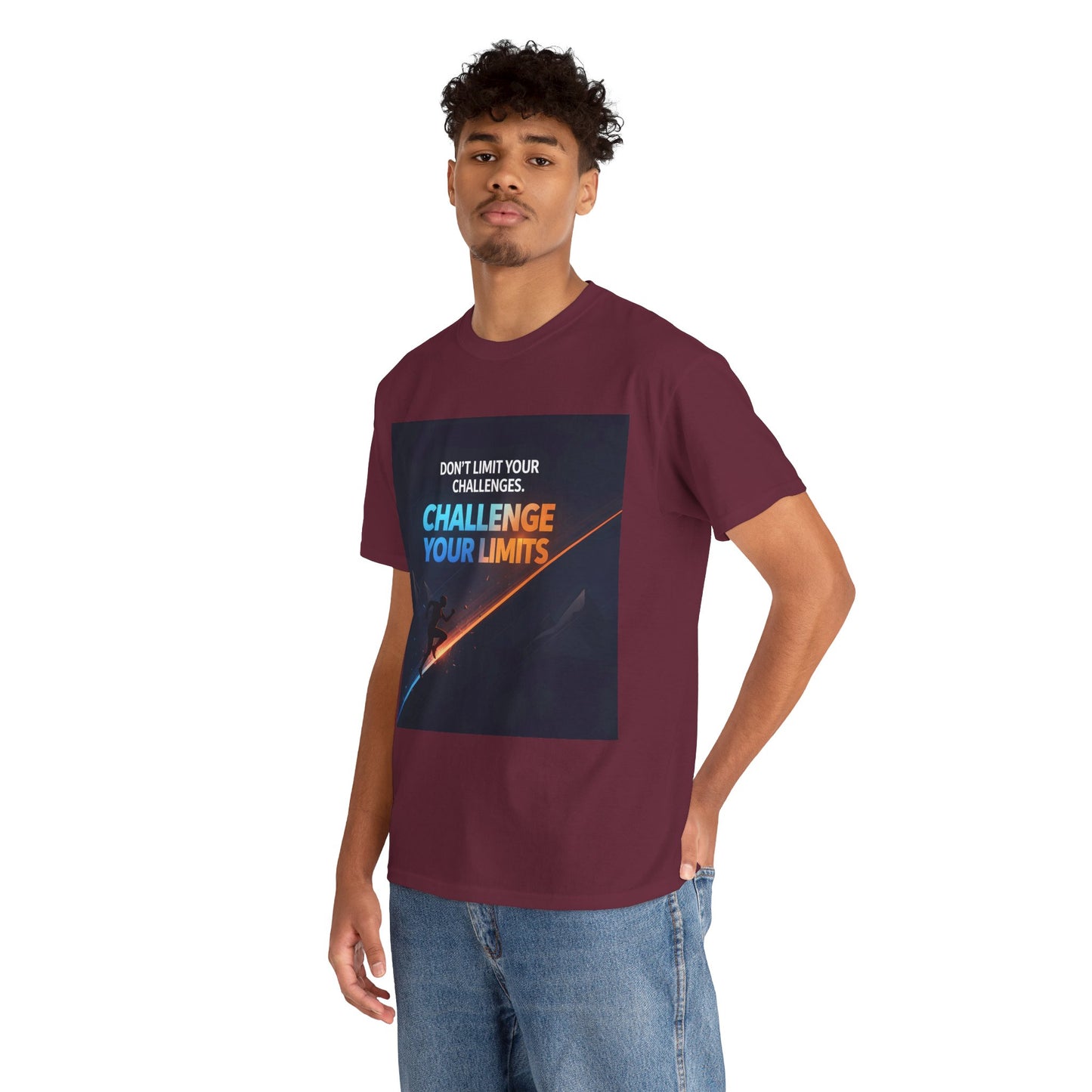 Challenge Your Limits T-Shirt — Motivational Adventure Tee