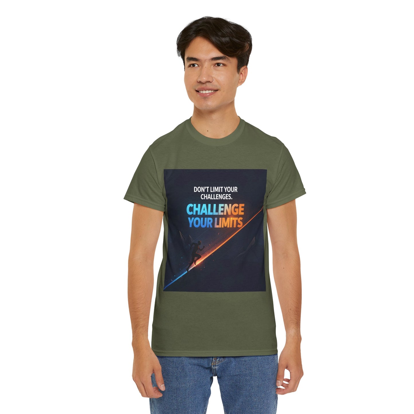 Challenge Your Limits T-Shirt — Motivational Adventure Tee
