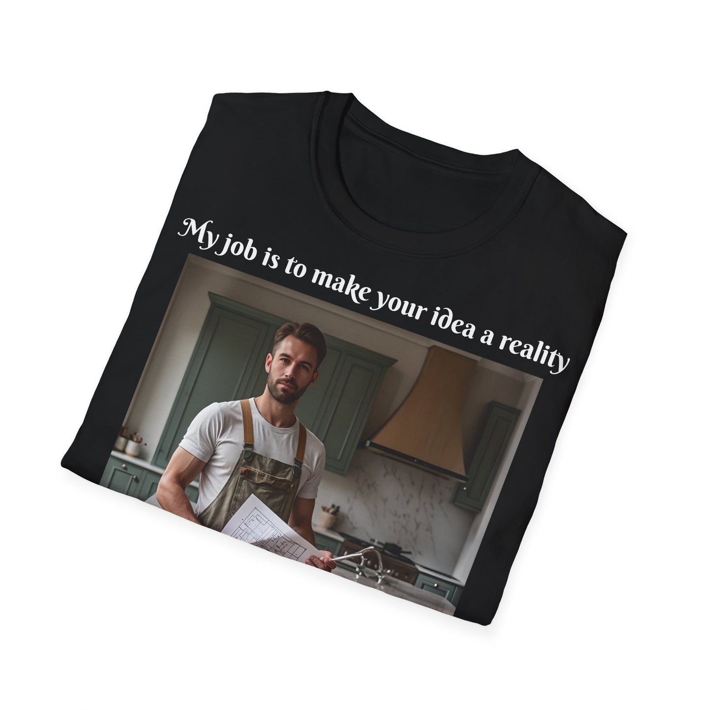 Customizable Softstyle Cotton T-Shirt - For Furniture Maker