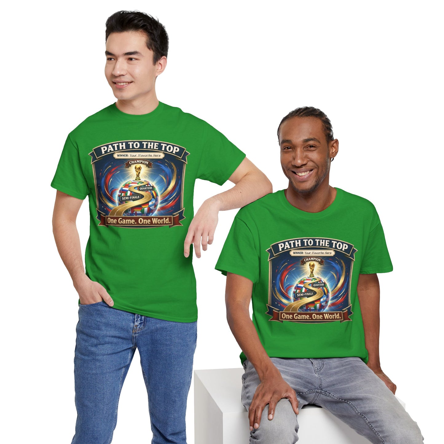 World Cup 2026 Cotton T-Shirt — “One Game. One World”