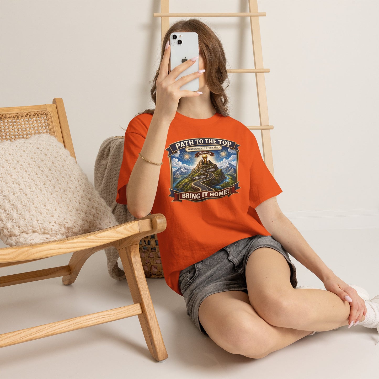 World Cup 2026 Cotton T-Shirt — “Your Favorite at the Top”