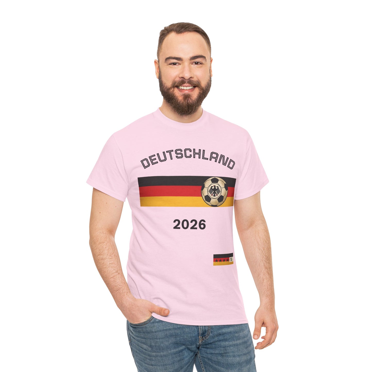 Deutschland 2026 World Cup T-Shirt — German Flag Football Shirt