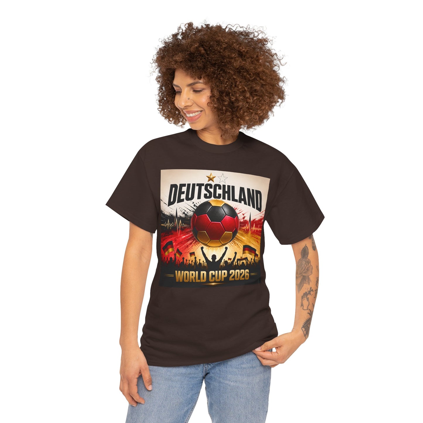 Deutschland World Cup 2026 Soccer T-Shirt — German Football Fan Tee