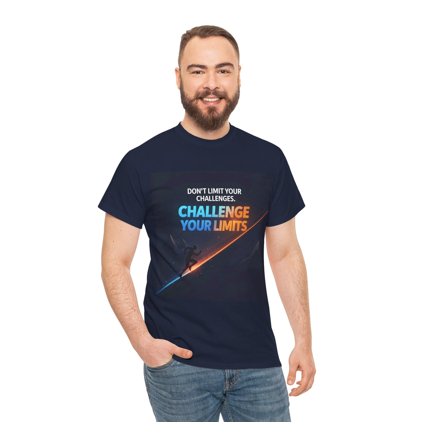 Challenge Your Limits T-Shirt — Motivational Adventure Tee