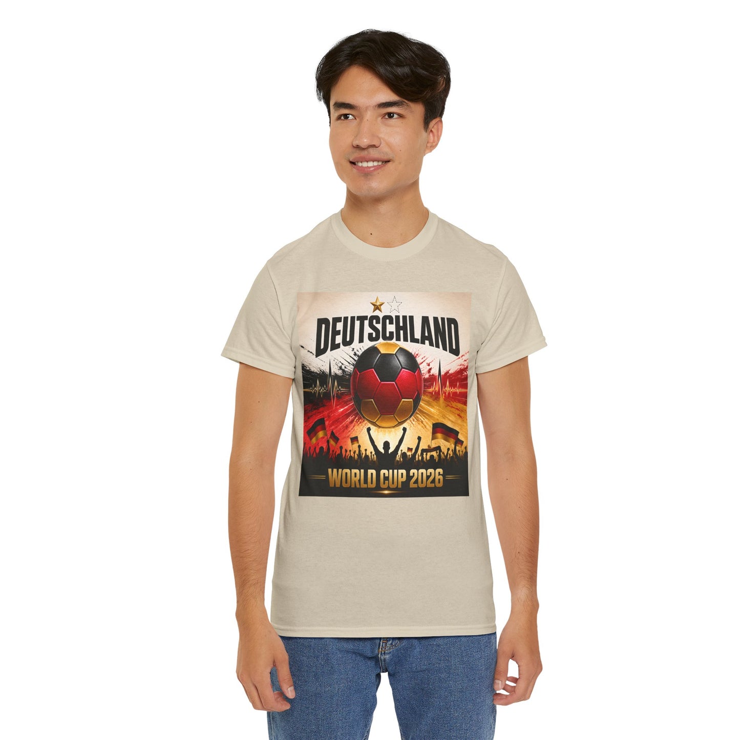 Deutschland World Cup 2026 Soccer T-Shirt — German Football Fan Tee