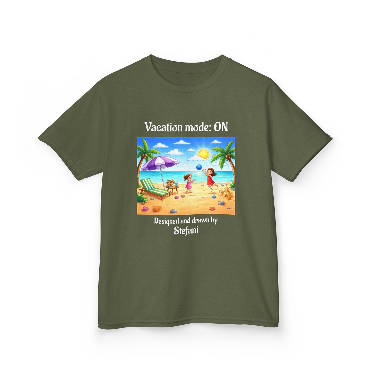 From Crayon to Cotton! Custom T-Shirts designed using drawings made by your little artists