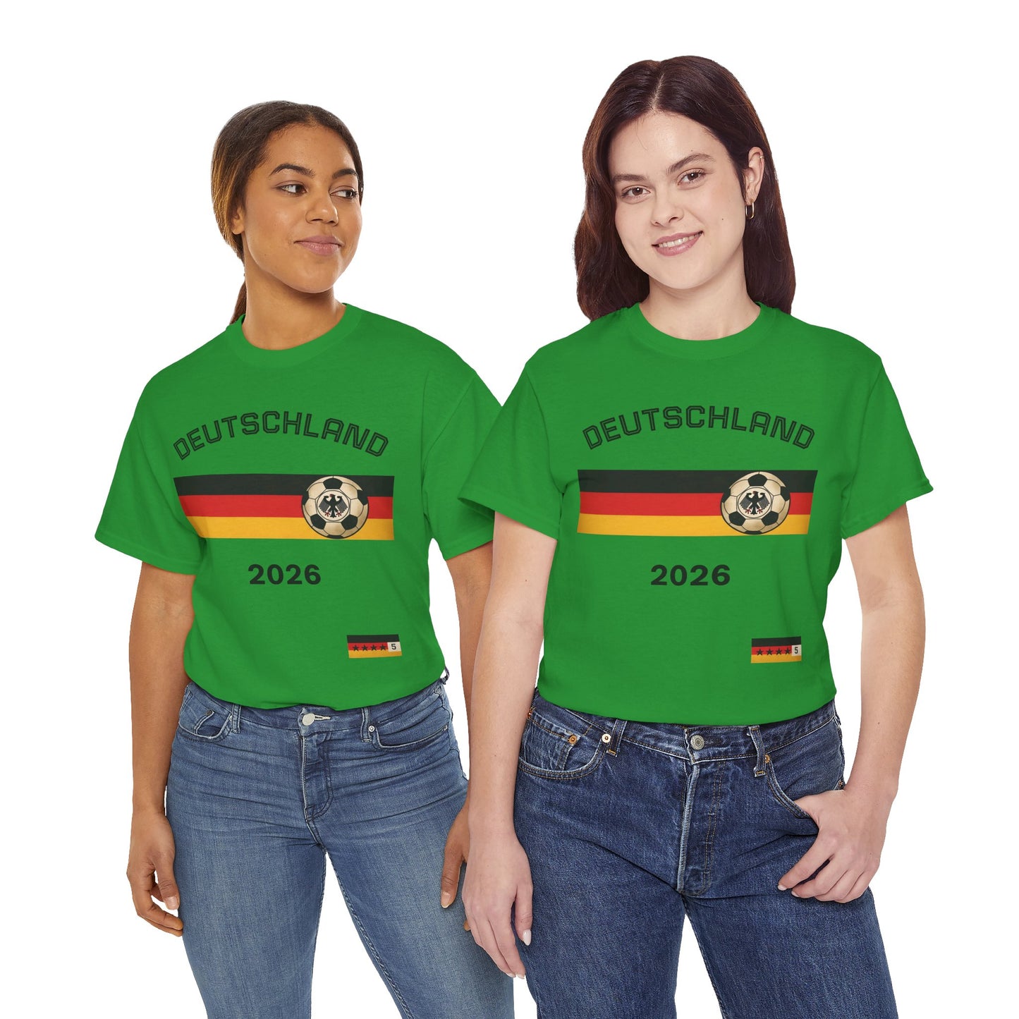 Deutschland 2026 World Cup T-Shirt — German Flag Football Shirt