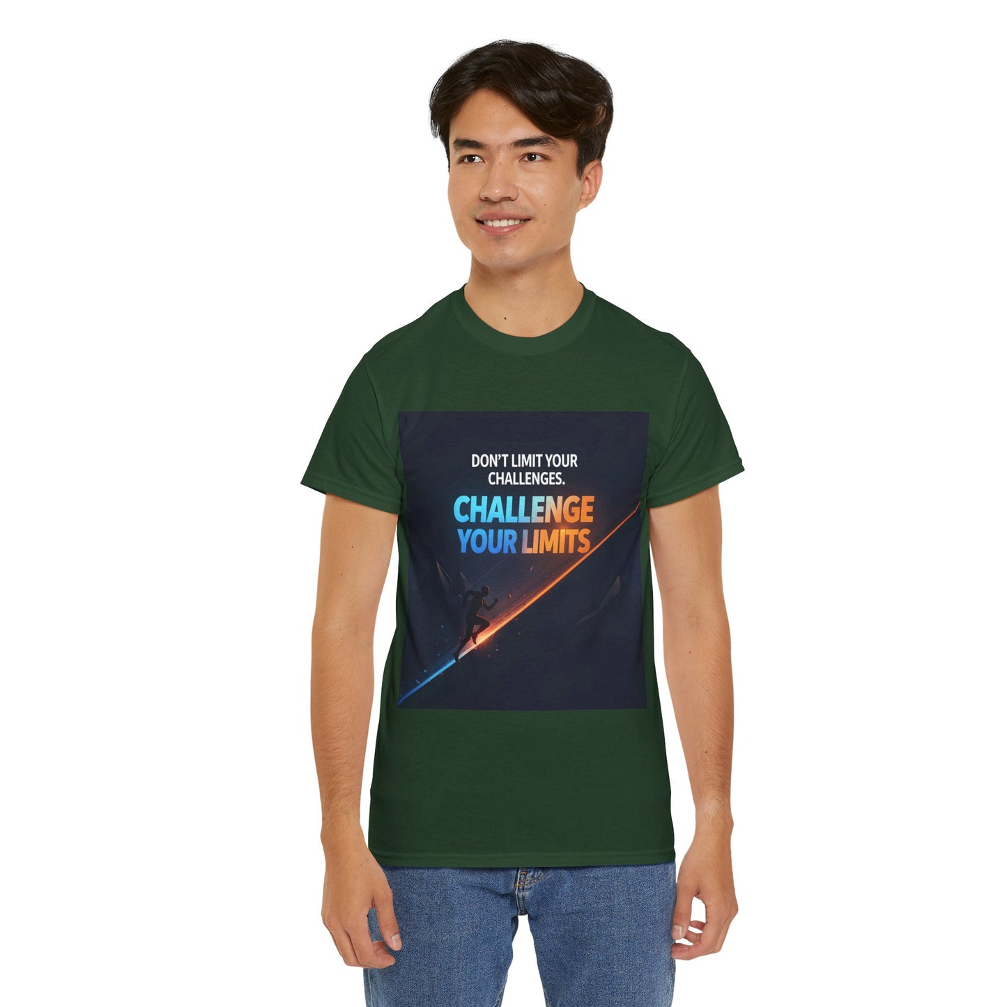 Challenge Your Limits T-Shirt — Motivational Adventure Tee