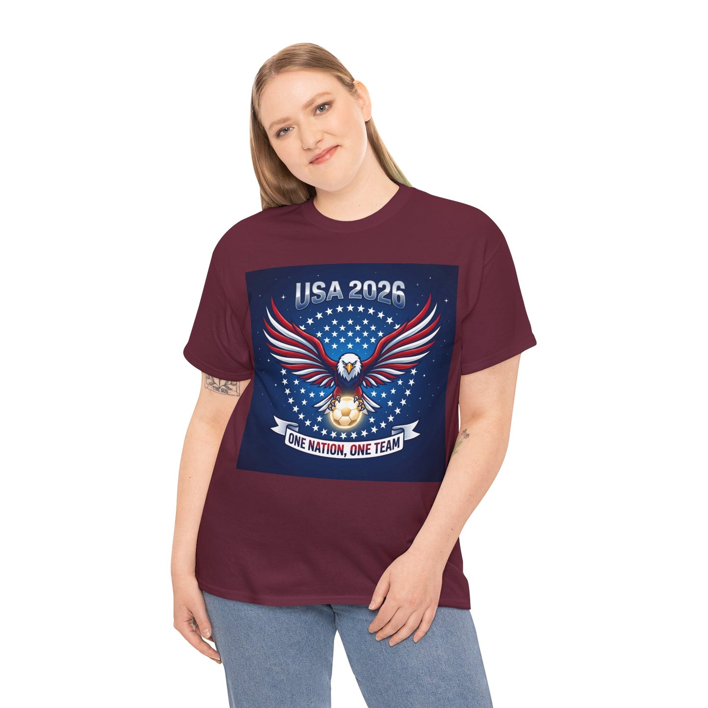 USA 2026 World Cup T-Shirt — World Cup 2026 Cotton T-Shirt