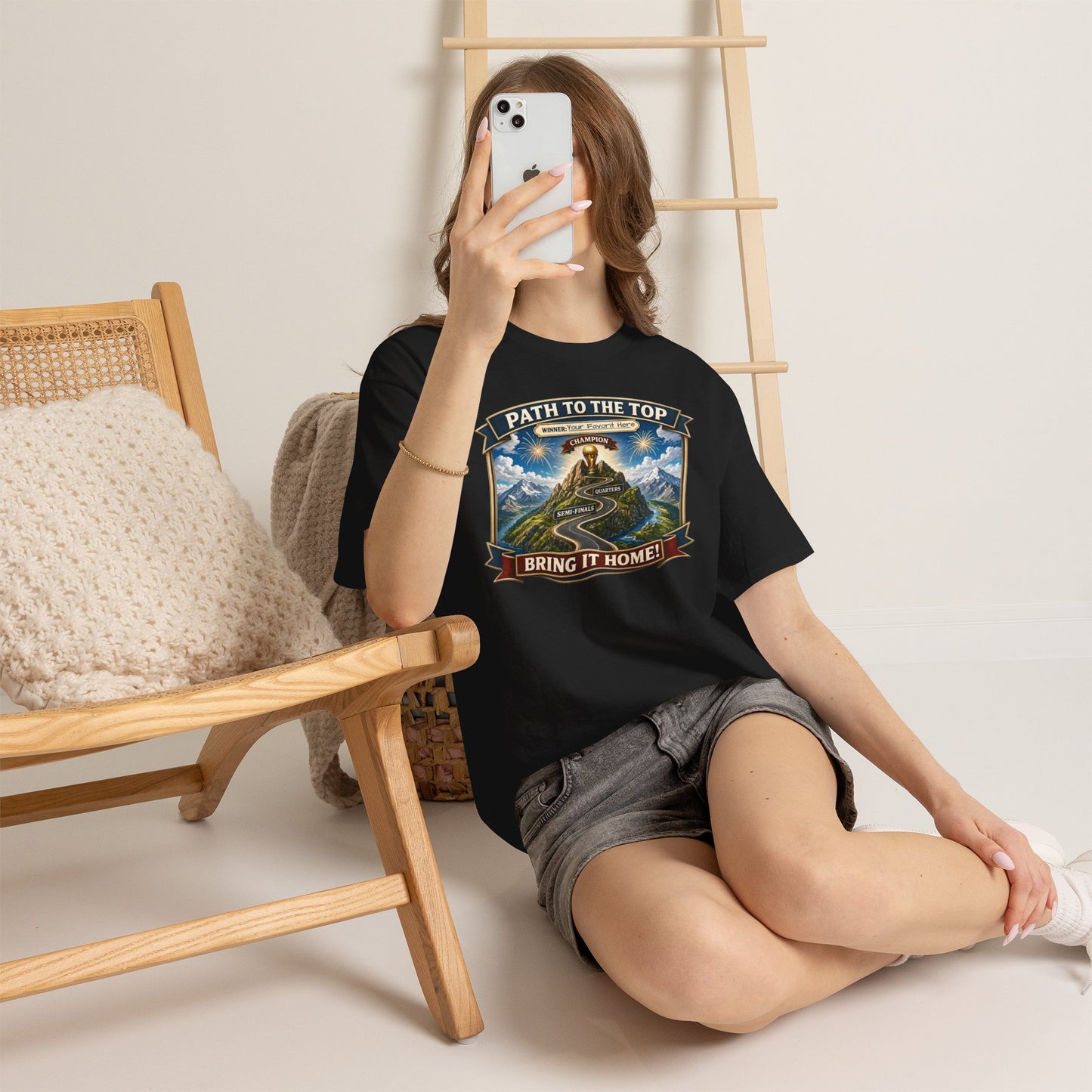 World Cup 2026 Cotton T-Shirt — “Your Favorite at the Top”