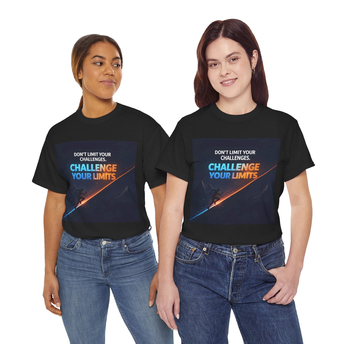 Challenge Your Limits T-Shirt — Motivational Adventure Tee
