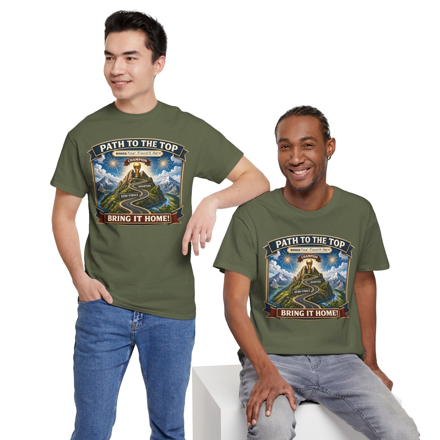 World Cup 2026 Cotton T-Shirt — “Your Favorite at the Top”