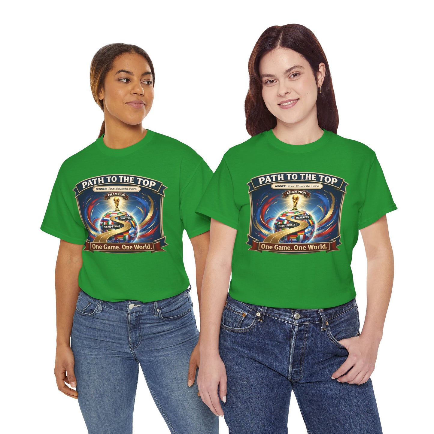 World Cup 2026 Cotton T-Shirt — “One Game. One World”