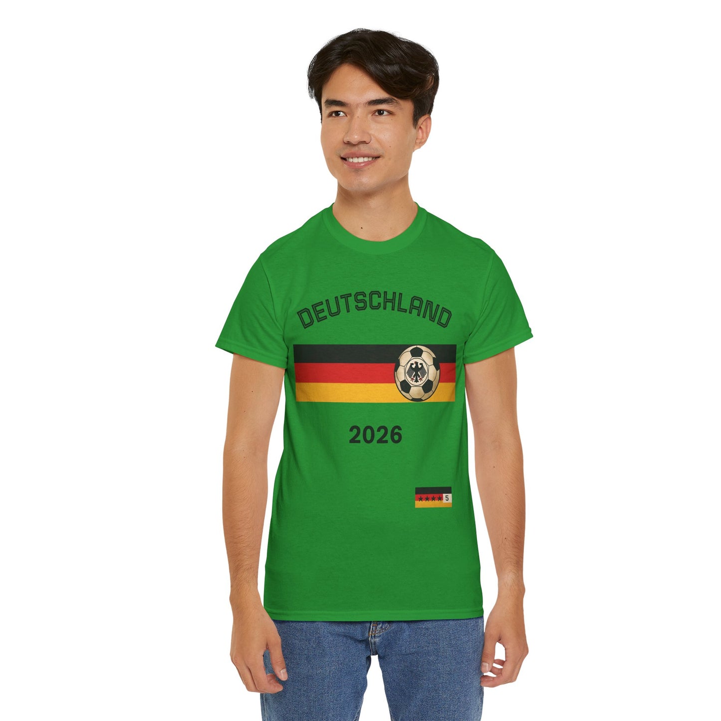 Deutschland 2026 World Cup T-Shirt — German Flag Football Shirt