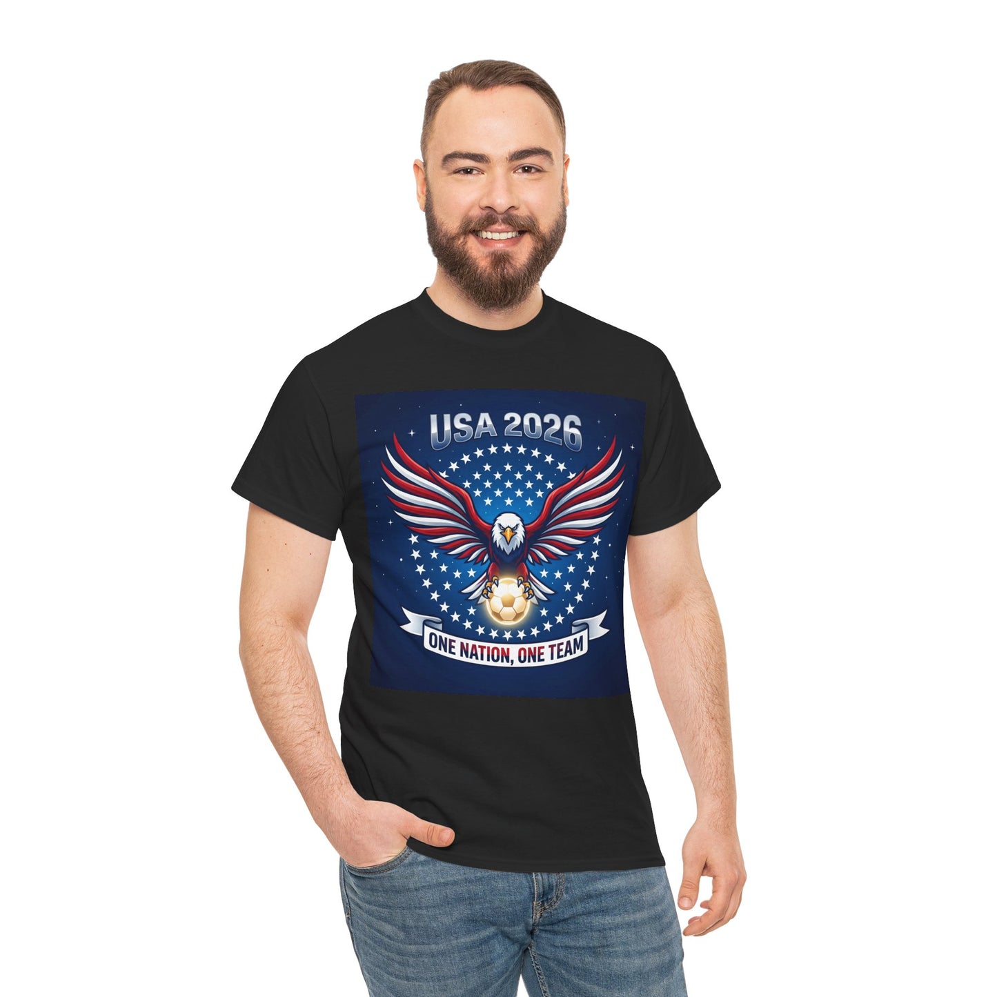 USA 2026 World Cup T-Shirt — World Cup 2026 Cotton T-Shirt