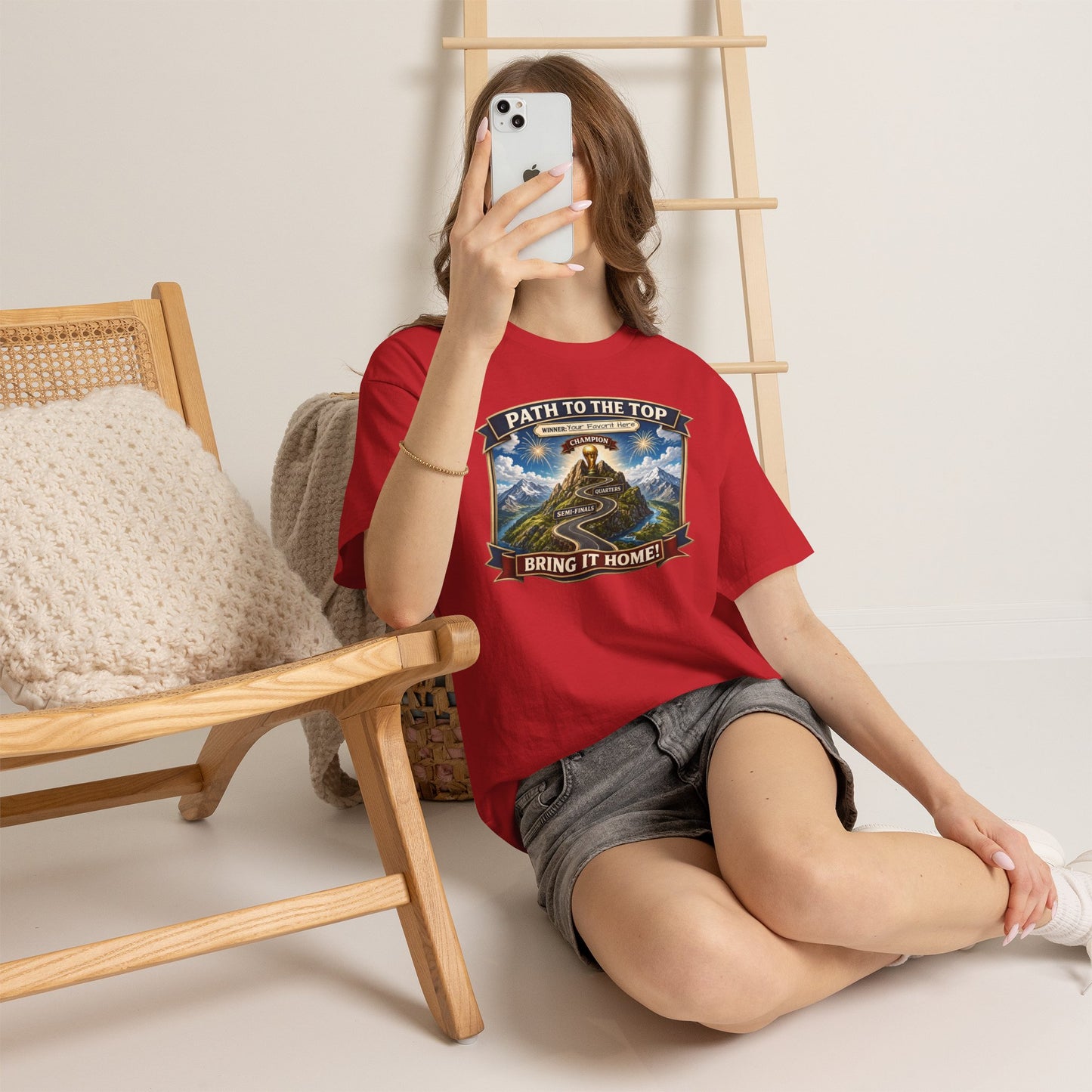 World Cup 2026 Cotton T-Shirt — “Your Favorite at the Top”