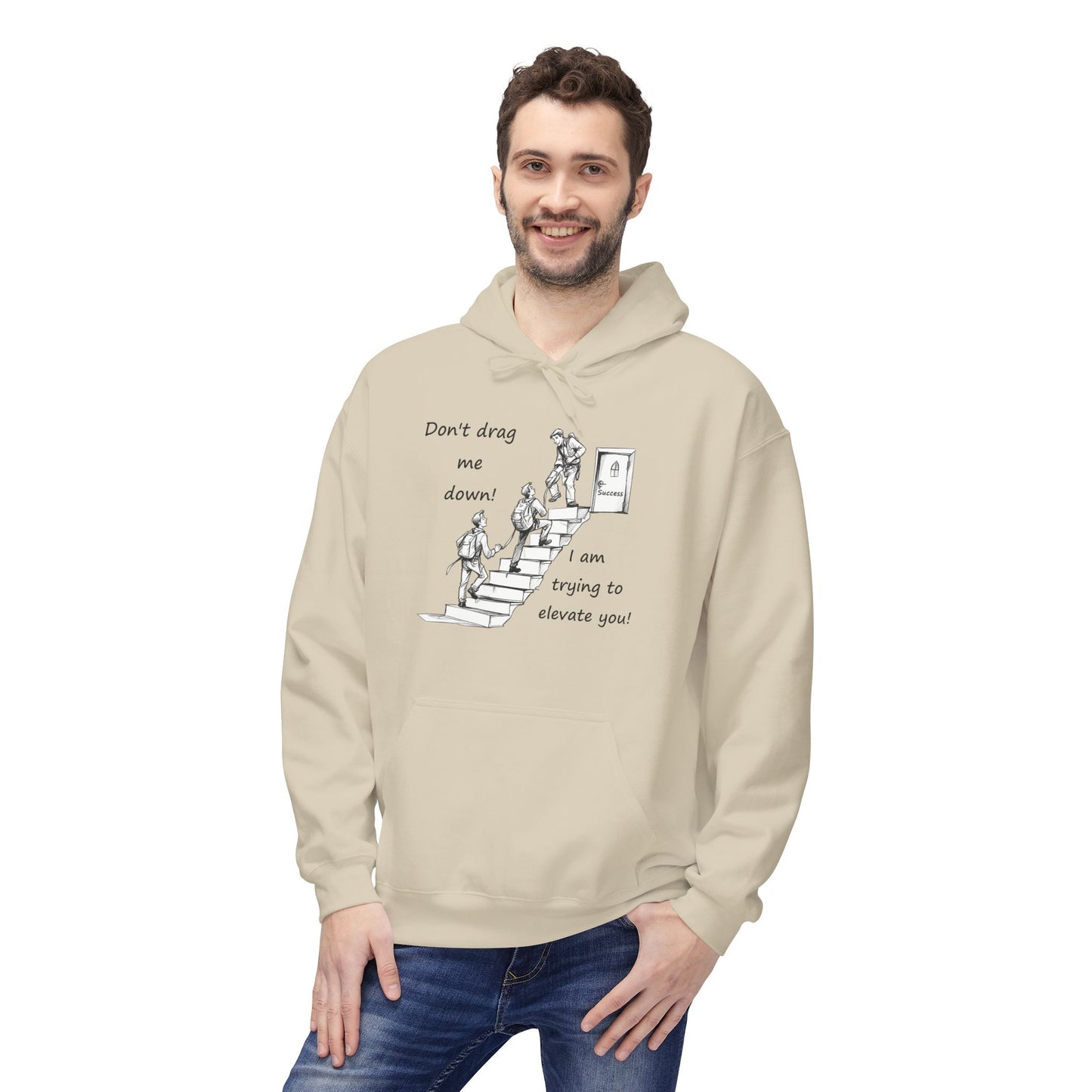 I am trying to elevate You - Softstyle Fleece Hoodie