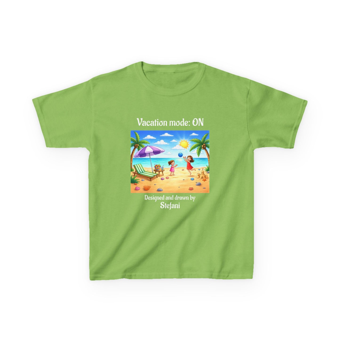 From Crayon to Cotton! Custom T-Shirts designed using drawings made by your little artists