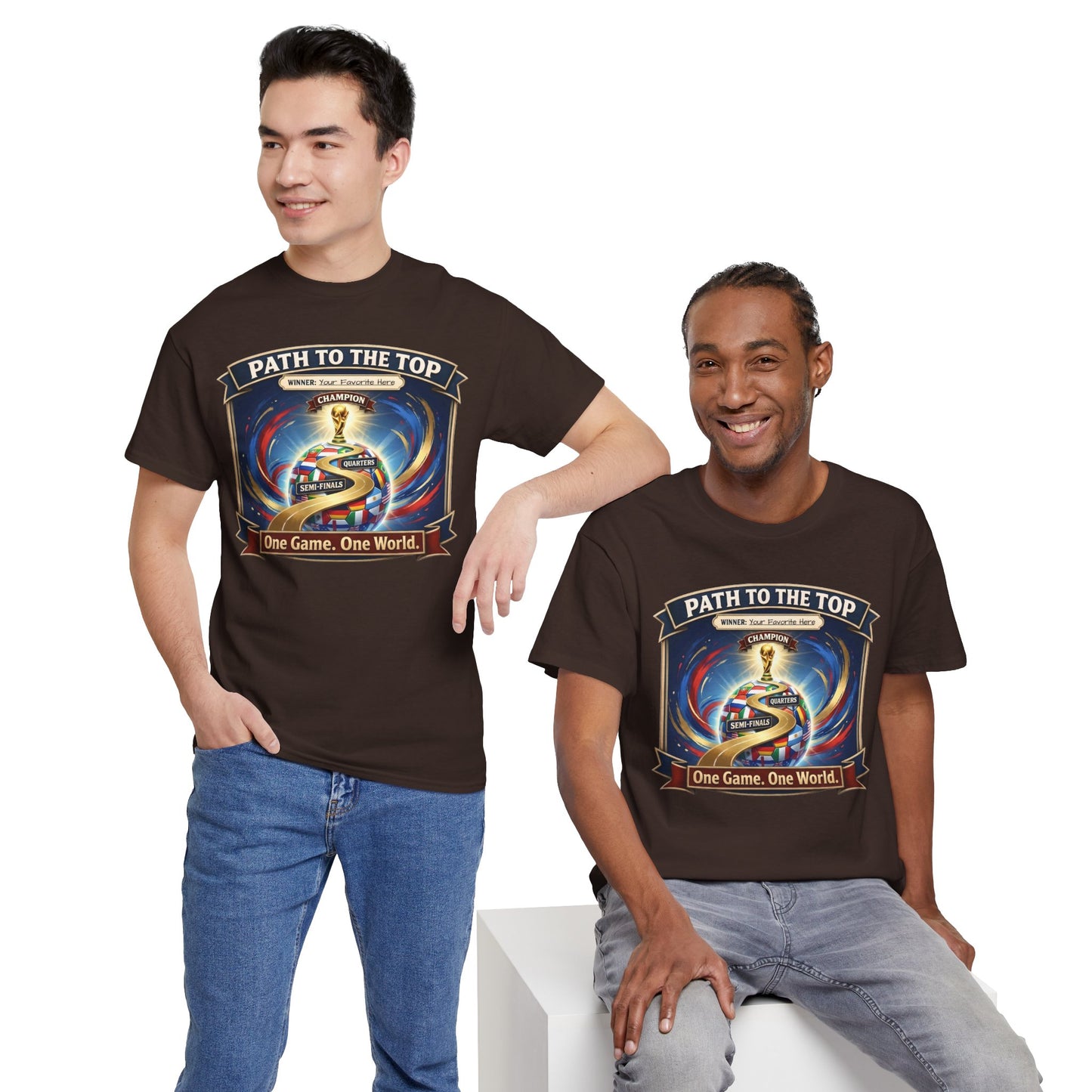World Cup 2026 Cotton T-Shirt — “One Game. One World”