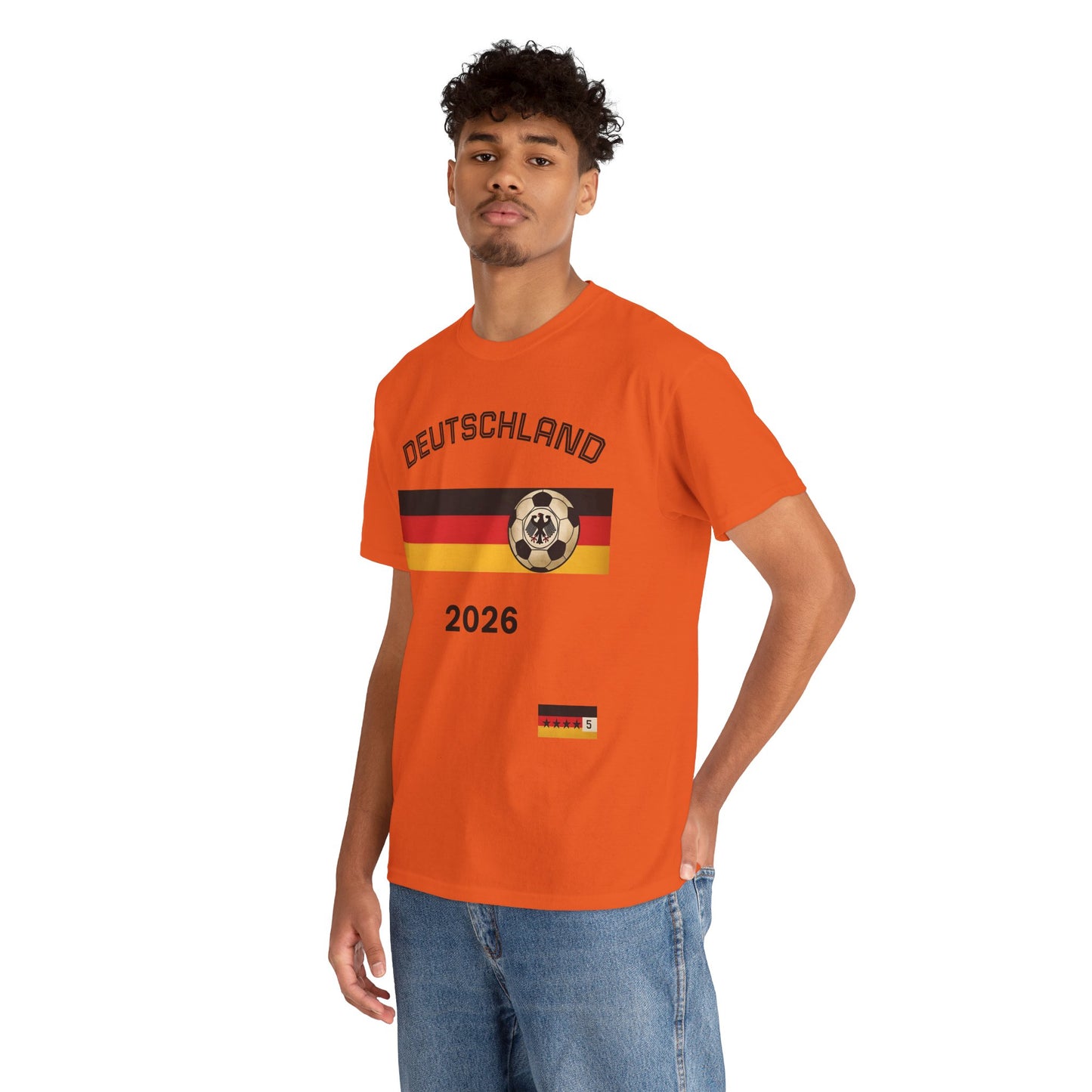 Deutschland 2026 World Cup T-Shirt — German Flag Football Shirt
