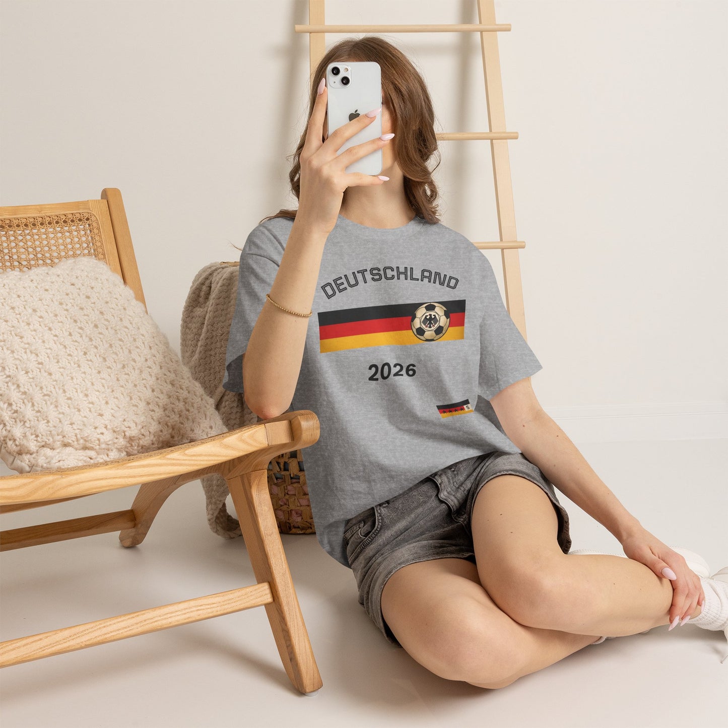 Deutschland 2026 World Cup T-Shirt — German Flag Football Shirt