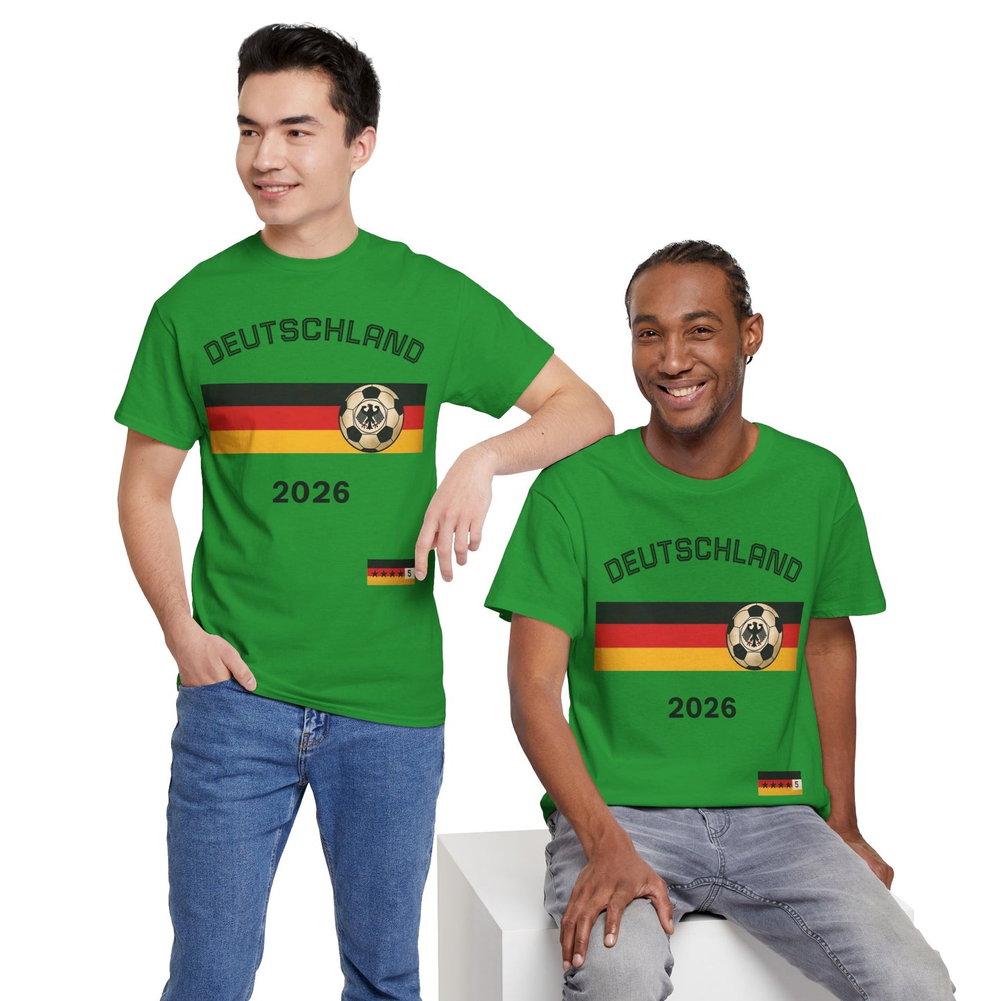 Deutschland 2026 World Cup T-Shirt — German Flag Football Shirt