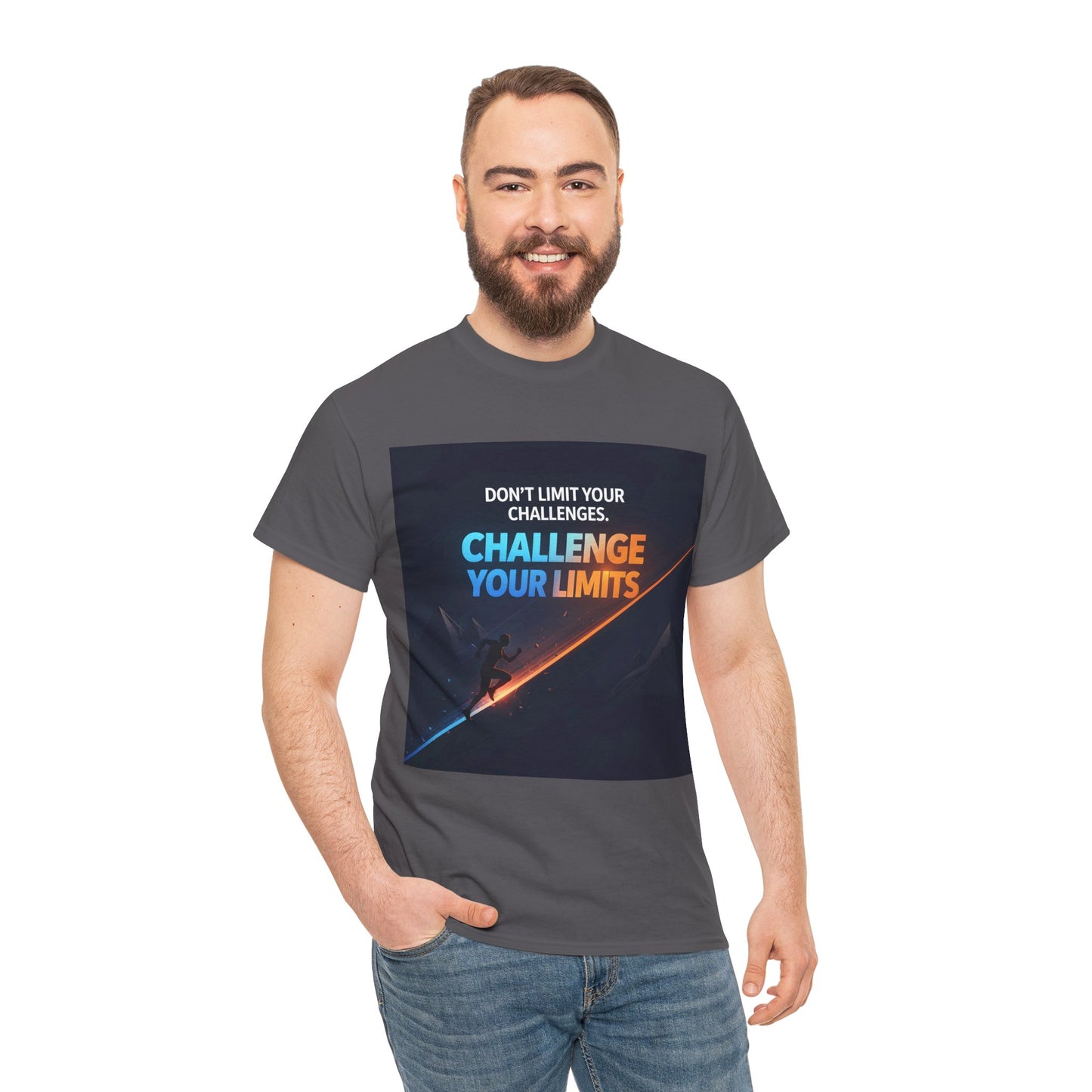 Challenge Your Limits T-Shirt — Motivational Adventure Tee
