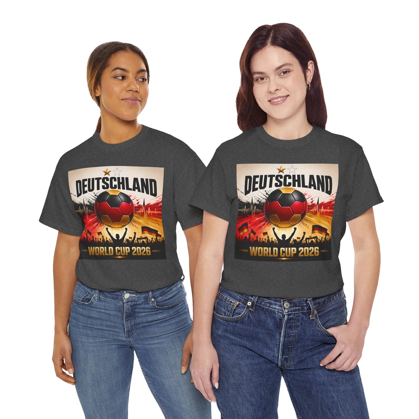 Deutschland World Cup 2026 Soccer T-Shirt — German Football Fan Tee
