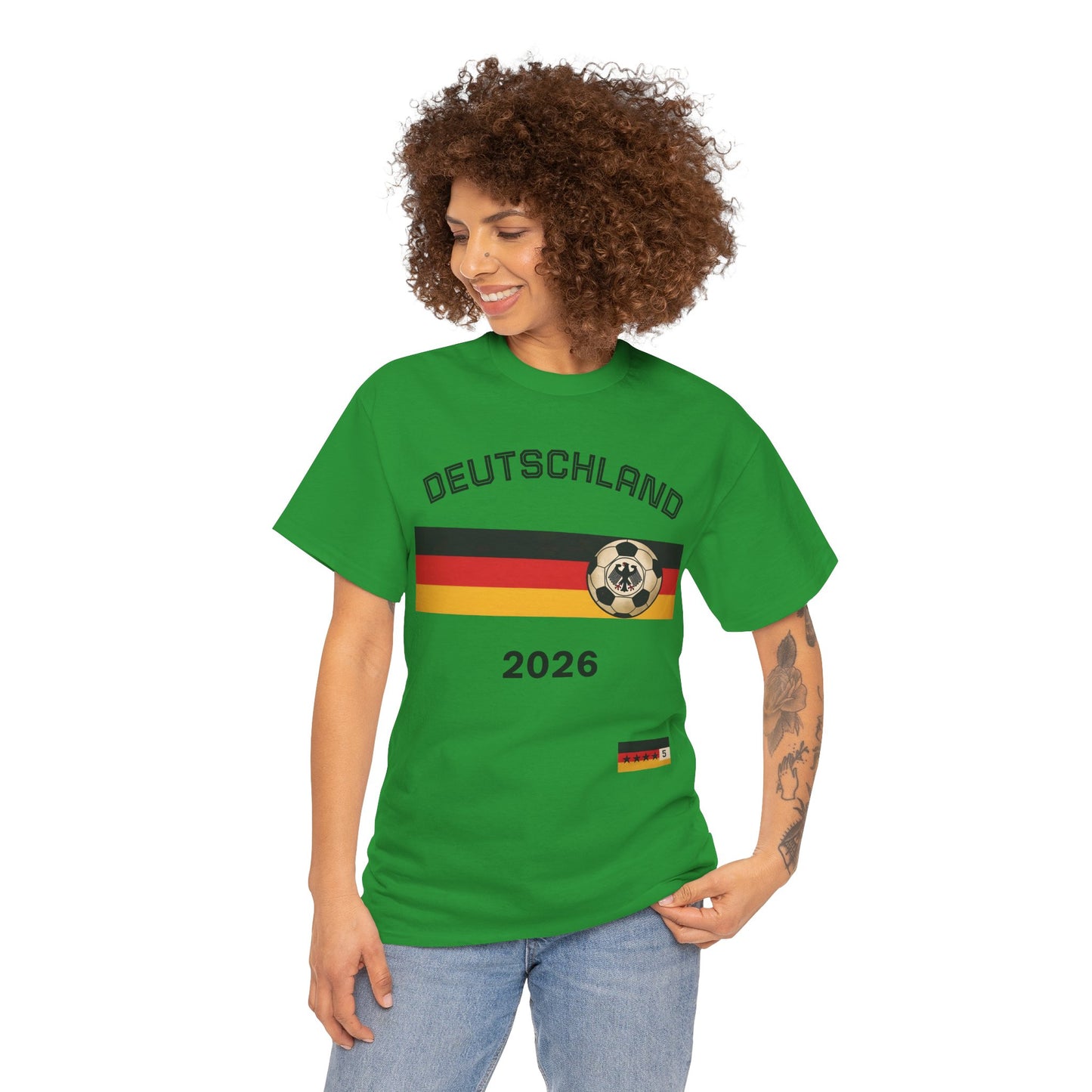 Deutschland 2026 World Cup T-Shirt — German Flag Football Shirt