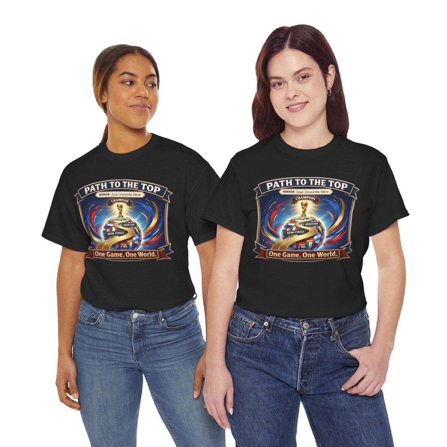 World Cup 2026 Cotton T-Shirt — “One Game. One World”