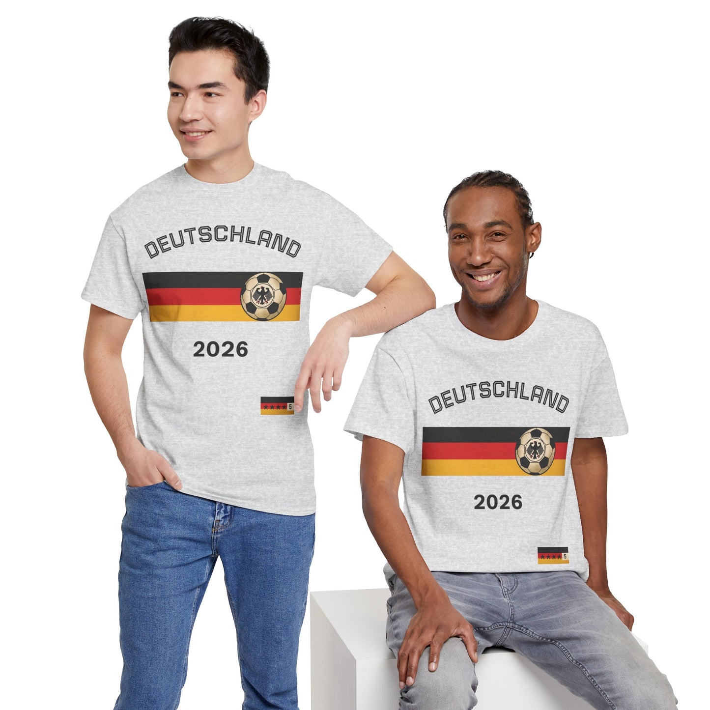 Deutschland 2026 World Cup T-Shirt — German Flag Football Shirt