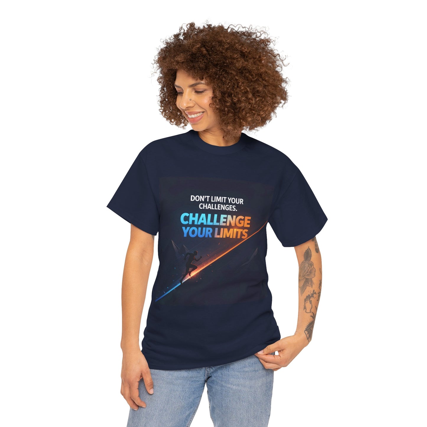 Challenge Your Limits T-Shirt — Motivational Adventure Tee