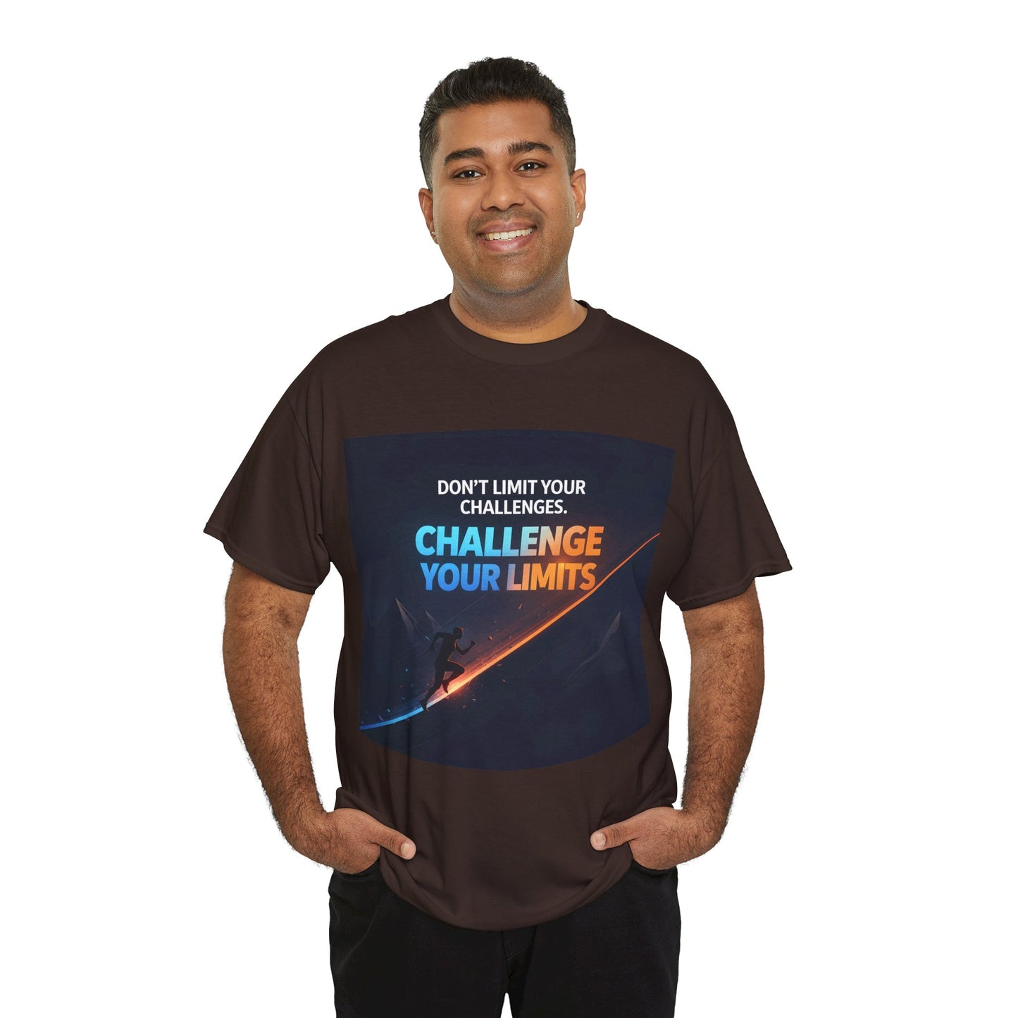 Challenge Your Limits T-Shirt — Motivational Adventure Tee