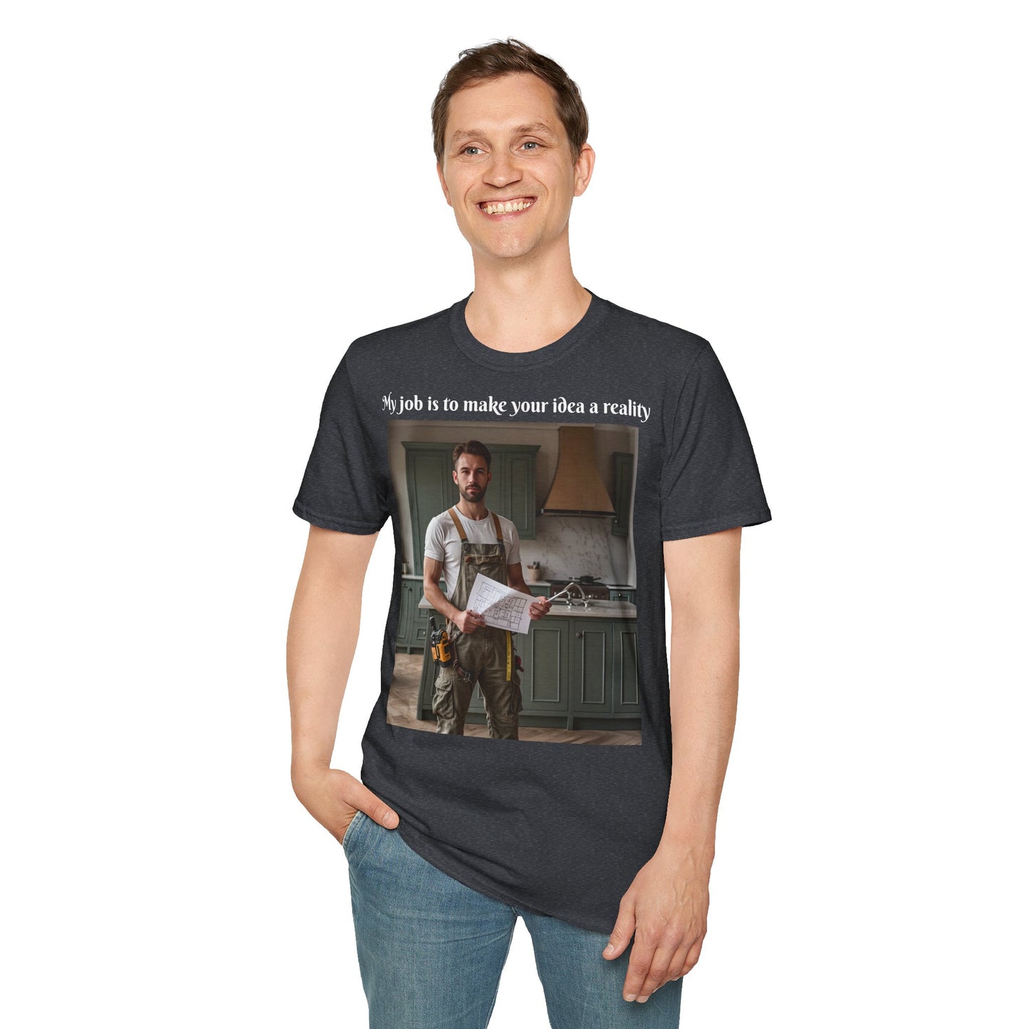 Customizable Softstyle Cotton T-Shirt - For Furniture Maker