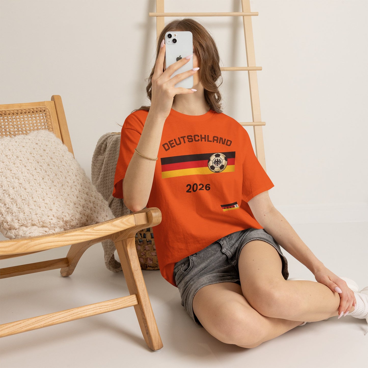 Deutschland 2026 World Cup T-Shirt — German Flag Football Shirt