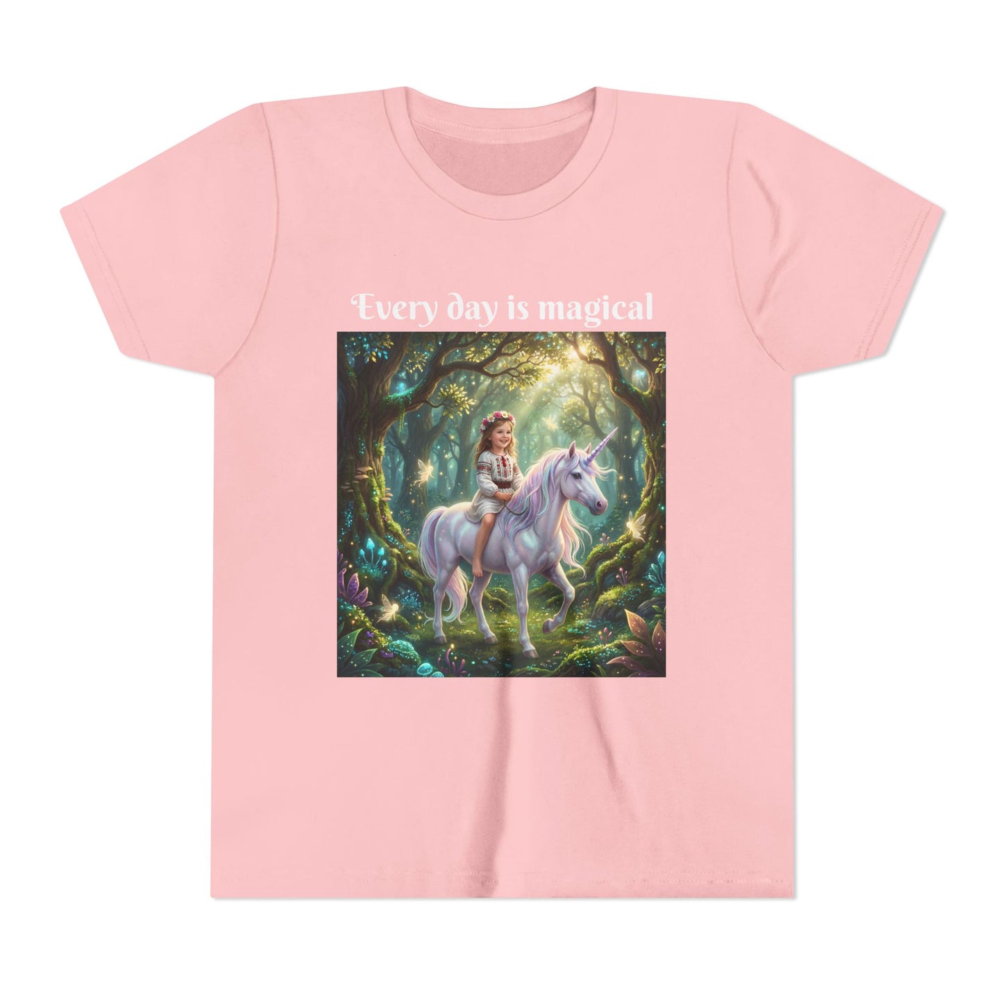 Custom T-Shirt "Princess on Unicorn" – Personalized with your Child Face