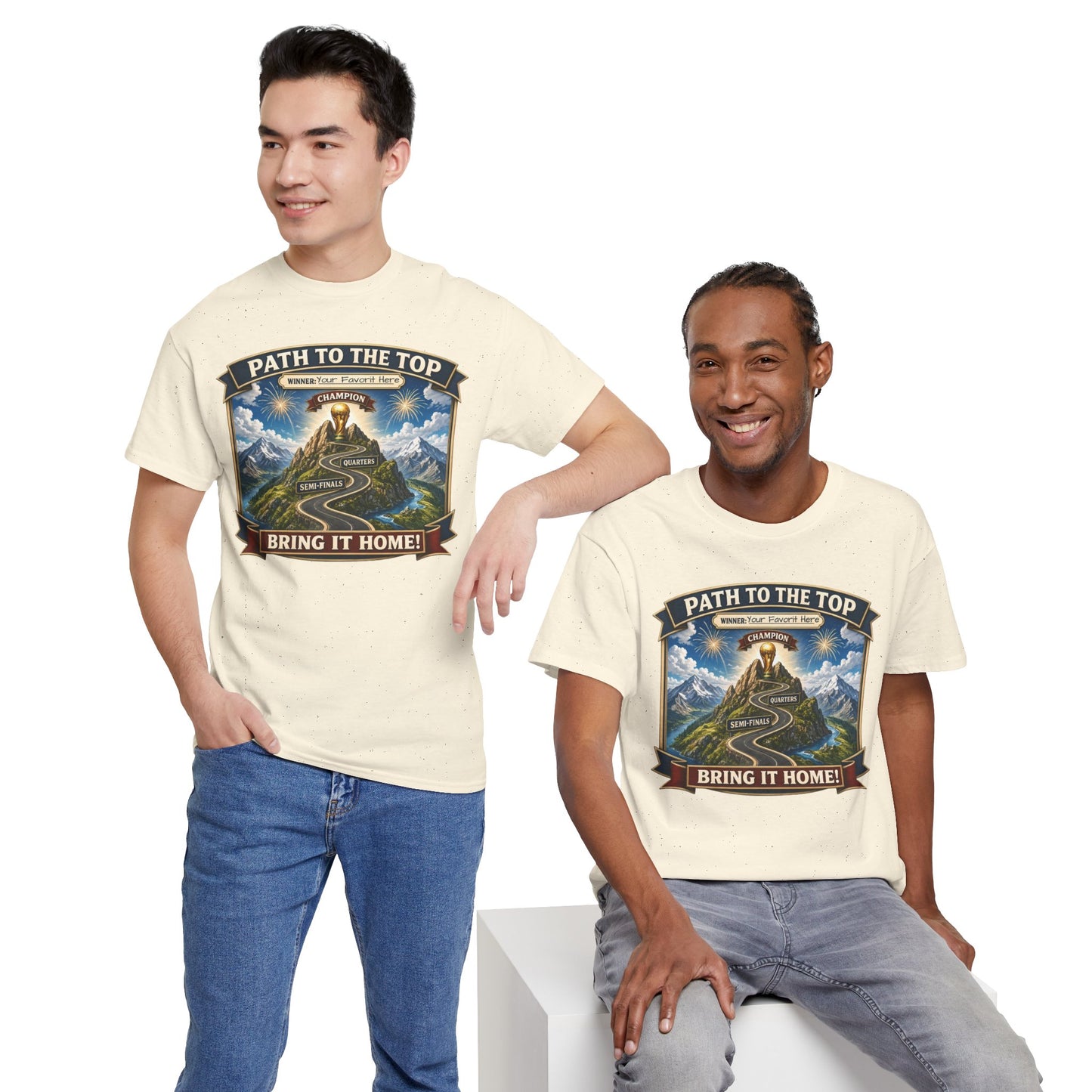 World Cup 2026 Cotton T-Shirt — “Your Favorite at the Top”