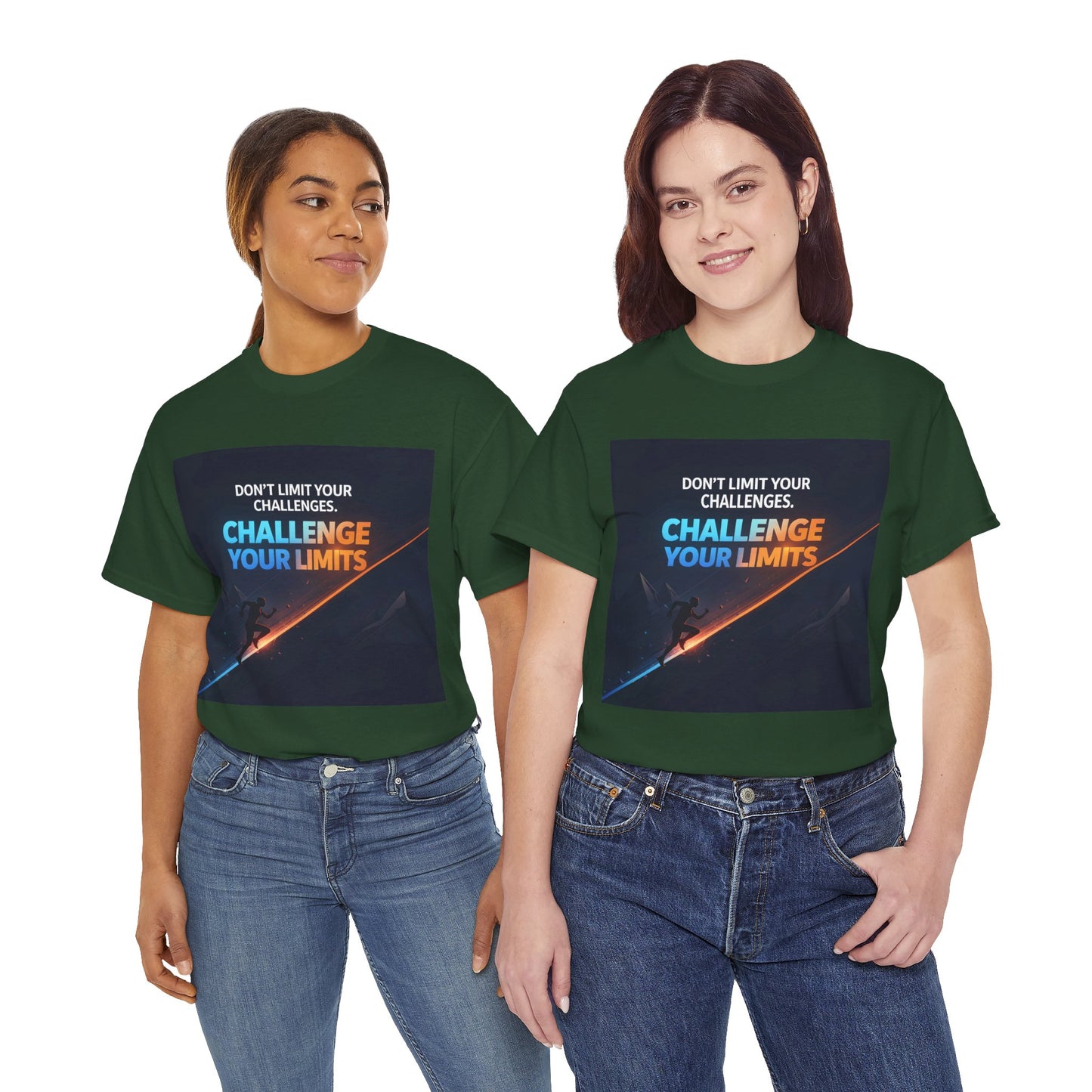 Challenge Your Limits T-Shirt — Motivational Adventure Tee