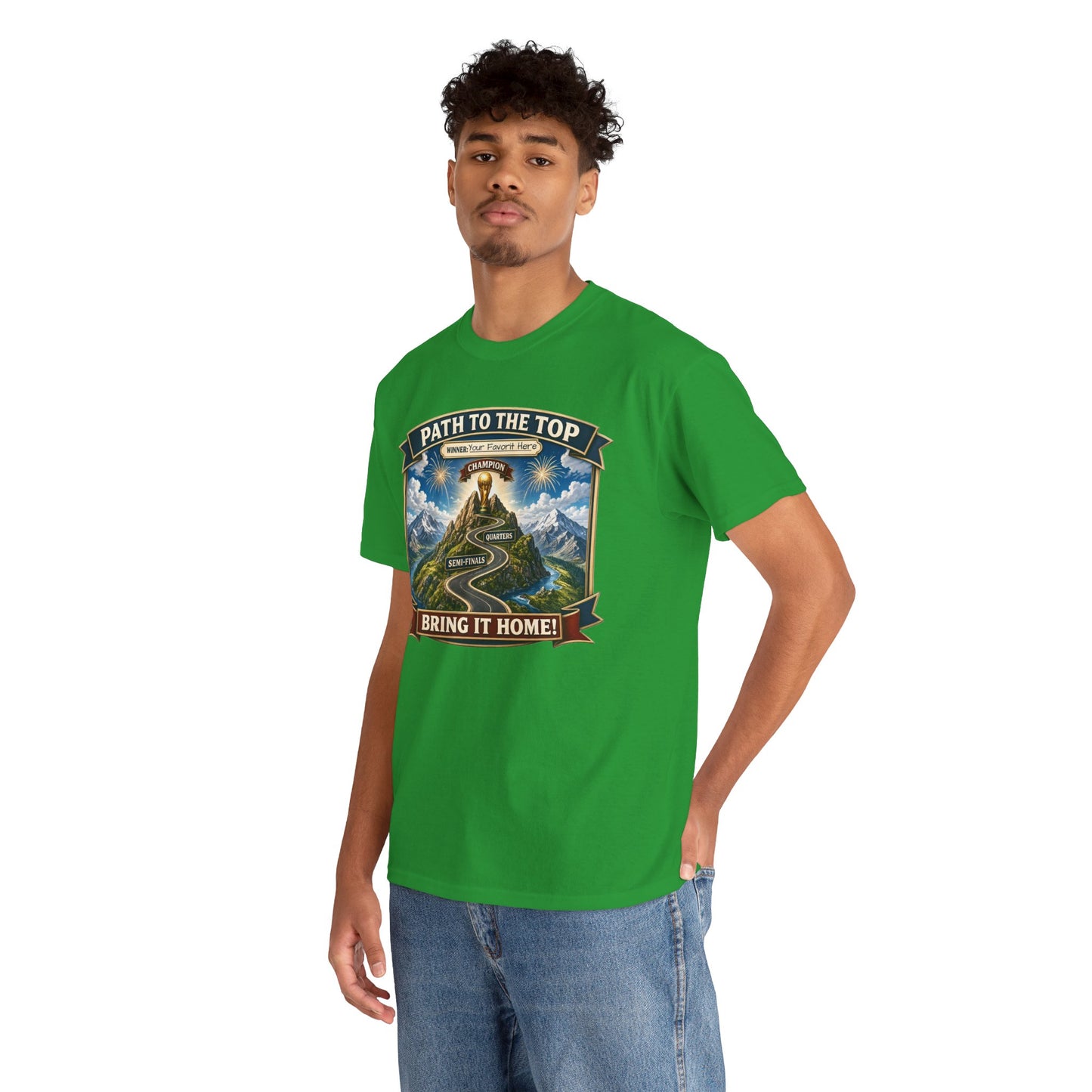World Cup 2026 Cotton T-Shirt — “Your Favorite at the Top”