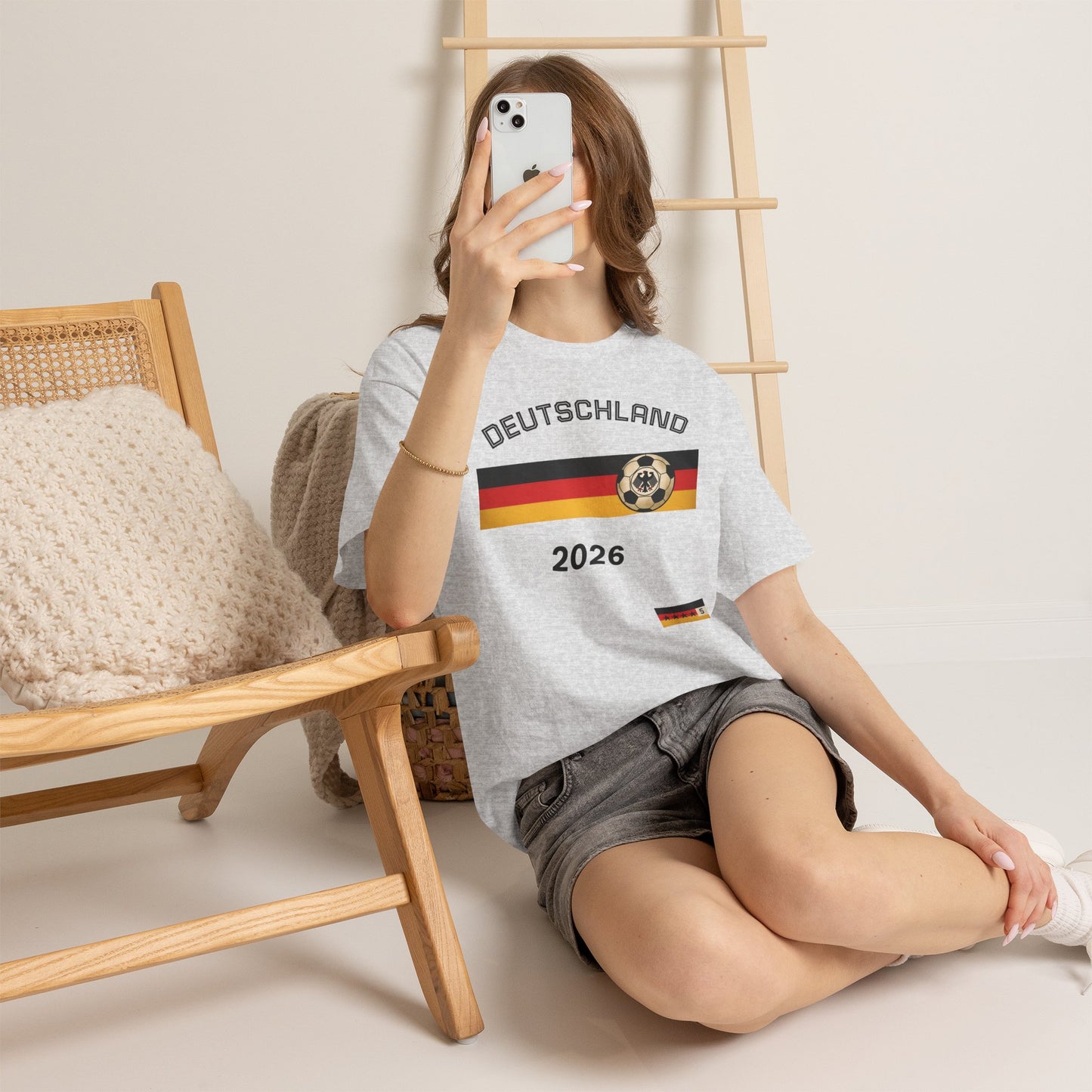 Deutschland 2026 World Cup T-Shirt — German Flag Football Shirt