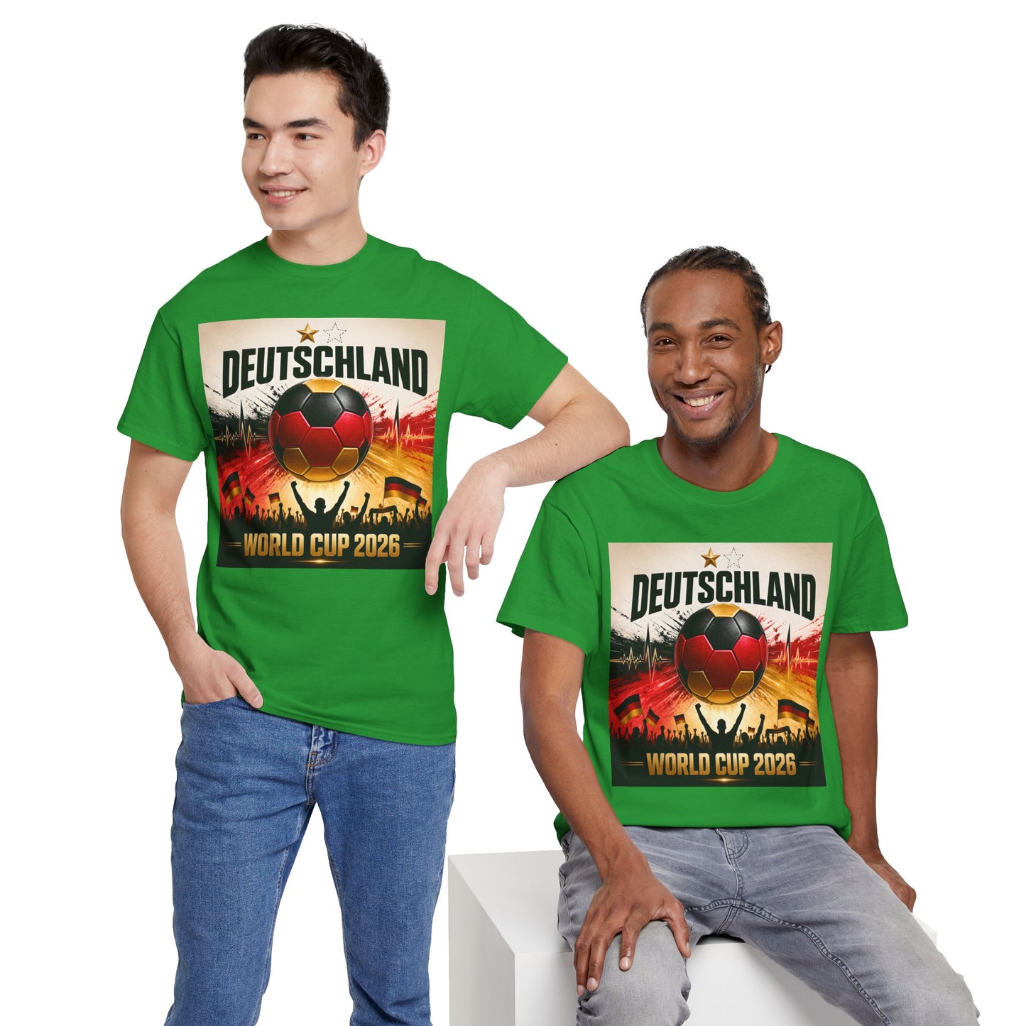 Deutschland World Cup 2026 Soccer T-Shirt — German Football Fan Tee